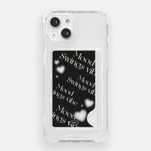168cm(카드탱크) 무드스윙 Iphone 7.8.SE2.SE3:핑크, 1개