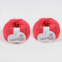 [앵콜스] IDOLL 아이돌킹(2볼세트) (10개+1개덤) 소품실 블랭킷 실 인형실, King34 코랄진핑크