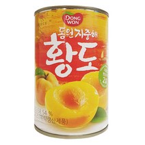 동원 지중해 황도 410g x 24캔