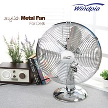 윈드피아 30cm 메탈선풍기 WF-1200(실버) 엔틱선풍기 스텐드선풍기 인테리어선풍기, WF-1200