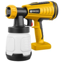오키토 KSG-77D 충전스프레이건 20V 본체 뿌리고 800ml BL모터 디월트 호환 후끼, 1개