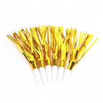 [A+c] 축하 파티코끼리나팔(6개입)수술골드 생일 소품 장식, 상세페이지 참조, 상세페이지 참조, 상세페이지 참조