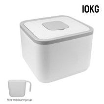 진공 쌀 보관 가정용 저장 곡물 밀폐 용기 5KG 10KG 상자 애완견 사료 주방 방충 방습, 10 KG