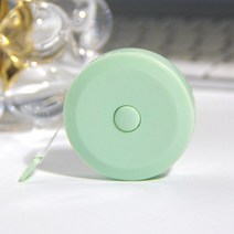 부드러운 테이프 측정 더블 스케일 바디 재봉 자 신체 도구 재단사 공예 60 인치 1.5M, Green