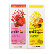 경남제약 레모비타플러스정 딸기맛 120정+레몬맛 120정 세트, 1세트, 120정
