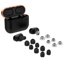 소니 SONY WF-1000XM4 WF-1000XM3용 이어 피스 이어폰 캡 실리콘 차음성 음질 향상 저반발 유연성 쾌적 물 세척 가능 제균 청소 간단 이어폰 교환용 액세서리 4 사이즈 7쌍