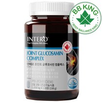 글루코사민 무릎관절에좋은 영양제 손가락 조인트 부원료 상어연골 초록입홍합 영양제 식약처 인증 건강기능식품[사은품이벤트 진행중], 글루코사민 컴플렉스 1개(2개월분)