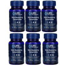 라이프익스텐션 스킨 리스토어링 세라티크원액 세라티크 세라마이드 30캡슐 6병