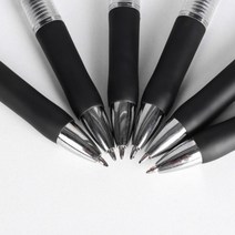 블랙 레드 볼펜 수험생 고시생 흑색심 사무실 필기구, 옵션명