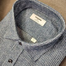 NC 불광점 레노마 # F/W신상 # TR 트위스트얀 트윌 미니 체크 따뜻한 기모 일반핏 긴팔 셔츠 RMWSGP-503-GE-5555