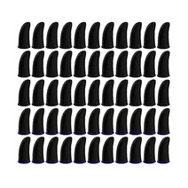 50 Pieces Finger 슬리브 for 게이밍 Thumb 모바일 게이밍 컨트롤러 땀방지 통기성 있는 심리스 터치스크린 Cover PUBG League of Legend