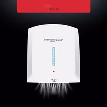 핸드드라이기 핸드 드라이어 손 건조기 화장실 자동 건전지 전화 유도 가족 욕실 냉온수 스위치 설치가 쉬운 에드, 하얀, 1-우리를