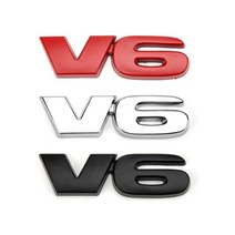 자동차엠블럼 이니셜 금속 자동차 스티커 스타일링 V6 엔진 로고 엠블럼 트렁크 스포츠 터보 배지 3D 데칼, 03 Black_02 SR5, 03 Black_02 SR5