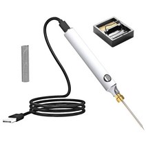 USB 전기 전원 납땜 인두 키트 USB 용접 도구 8W 전기 수리 된 용도에 대 한 솔더 와이어 케이블로 조정, 5v8w