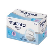 크리넥스 일회용 건강 마스크 대형, 30개입, 3개, 흰색