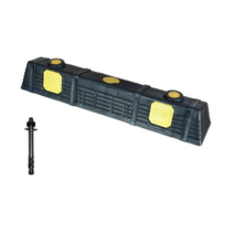 동광세이프티 PE 주차블럭 카스토퍼 콘크리트용 DK-113A, 3개