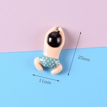 귀걸이 보석 장신구 여성 링 재미 있은 수영 스포츠맨 수지 매력적인 DIY 머리핀 브로치 카보 숑 구슬 귀여운 열쇠 고리 펜던트 결과 10 개