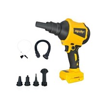 FORDWALT 에어컴프레셔 20V 배터리용 무선 공기 펌프 에어 더스터배터리 미 휴대용 브러시리스 압축 매트리스 블로워3단 7개 노즐 가정용 청소 실외용 336MPH