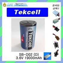 텍셀(Tekcell) SB-D02(D 3.6V) 리튬전지, 1개