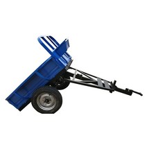 경운기 추레라 농업용 트레일러 운반차 콤바인 트랙터, 1.25x0.8x0.3m 색상랜덤