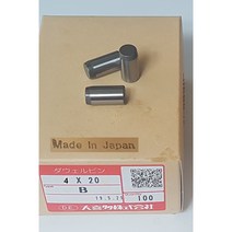 일제 DOWEL PIN 다월핀 다웰핀 맞춤핀 M4, M4 x 10 mm (100EA)