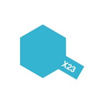 타미야 도료에나멜 [80023] X-23 Clear Blue