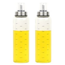 리빙스토리 1+1 내열유리 투명캡 오일병 기름병 소스병 500ml, 2개