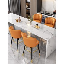 스타벅스바의자 철제높은 다리긴 홈바의자 대기 체어, 바 테이블 55cm 진그레이