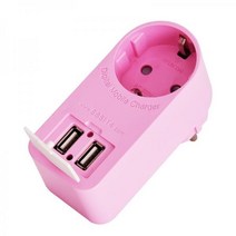 현대일렉트릭 1구 멀티탭 USB충전 2포트 16A 2800W D-H70MVS-1 T자, 선택없음, 선택없음