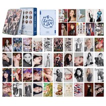 Kpop 아스트로 아이브 스트레이 ITZY ATEEZ 레드 벨벳 아이돌 로모 케이드 세트 앨범 사진 팬 선물 54 장, 02 04-TWICE