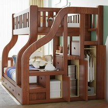 유아용이층침대 남매침대 벙커침대 원룸 어린이 유아, 조립사다리위100X120전기드릴+매트리스O