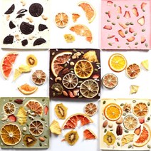 최고급 바크초콜릿 바크 초콜릿 건조 과일 견과 세트 완제품 미니 선물용 다이어트 발렌타인데이 수제 핸드메이드 화이트 깔리바우트 초콜릿 선물 5종 150g, 바크초콜릿 스트로베리