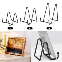 액자받침대 철제 상장 그림 접시 거치대 5568785EA @#!, 사이즈