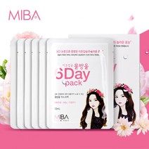 미바 이온칼슘 물방울 식스데이 팩 20ml x 6매, 1개, 6개입