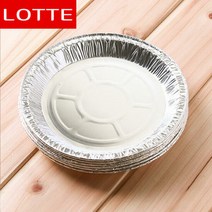 10p 캠핑 나들이 겸용 롯데 은박접시(20cm), 옵션선택:본품, 단품
