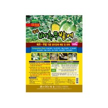 농사친구 배추 무 전용 비료 배추무밭에 500g 영양제 대유 붕산 마그네슘 미량요소 밑거름 거름 유기질 토양 뿌리 발근, 1개
