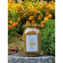 지리산 국산 먹는 꽃가루 건조 벌화분 비폴렌 BEEPOLLEN 1kg 1병, 지리산 천연 꿀벌화분 1kg