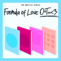 트와이스 TWICE 정규 3집 노래 앨범 Formula of Love O T 3 SCIENTIST 사이언티스트, FULL OF LOVE ver, 특전 및 포스터받지않음