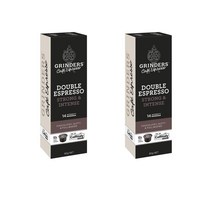 그라인더 커피 캡슐 더블 에스프레소 10개 Grinders Coffee Capsules Double Espresso Caffitaly System, 2팩