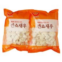 세미원 냉동 깐쇼새우 900g 업소용 깐소 새우 튀김, 2개