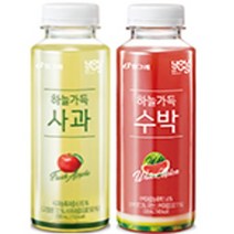 하늘가득 사과주스 12개+수박주스 12개 음료 페트 330ml, 상세페이지 참조, 상세페이지 참조