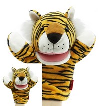 말하는 손인형 호랑이 동물손인형 인형극인형