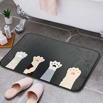 선물용 러그 귀여운 디자인 발러그 홈인테리어 소품, 10_어드벤쳐