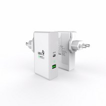 에코마음 USB-C PD 2포트 고속충전기 멀티고속충전기