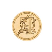 압인기 씰링 왁스 공예 AZ 편지 구리 머리 고품질, 04 F just copper head