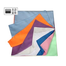 양면 스웨이드 타올(40x90cm) 스포츠타올 건식 극세사 타월 등산 운동 수영 헬스 수건, 진청