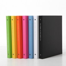 신화오피스 A4 2cm O링 친환경 에코 링바인더, 백색