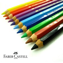 Faber-Castell Jumbo Colour 파버카스텔 점보색연필 낱개, 14(D.Orange)