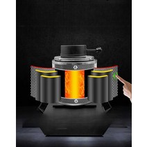 소형 용광로 용해로 주조 도가니 열처리 제련 주물, 표준모델. 3KG 220V