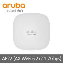 HPE Aruba Instant ON AP22 WIFI6 R4W02A 무선AP PoE